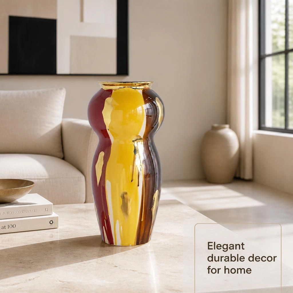 Toemoa Decorative Ceramic Standing Planter
