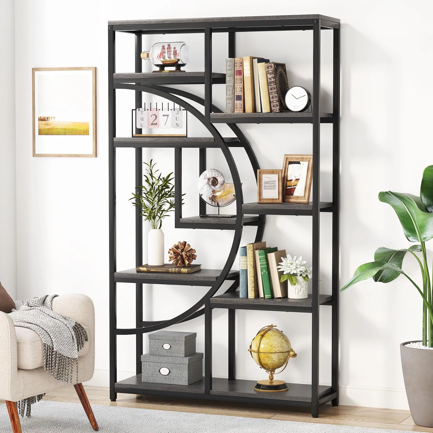 Tribesigns Freestanding Bookshelf
