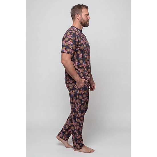 KingSize Men's Big & Tall Lightweight Cotton Novelty PJ Set - JCPenney