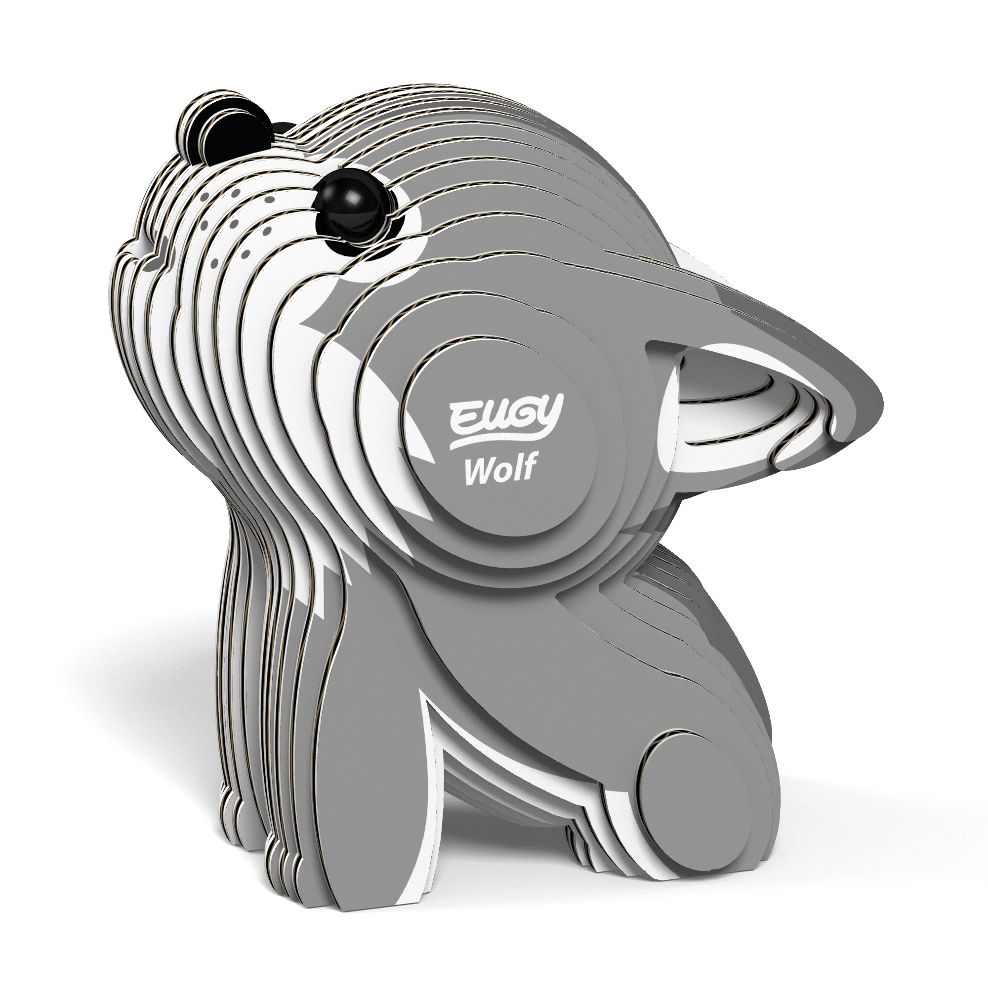 EUGY Wolf 3D Puzzle - contains 24 puzzle pieces