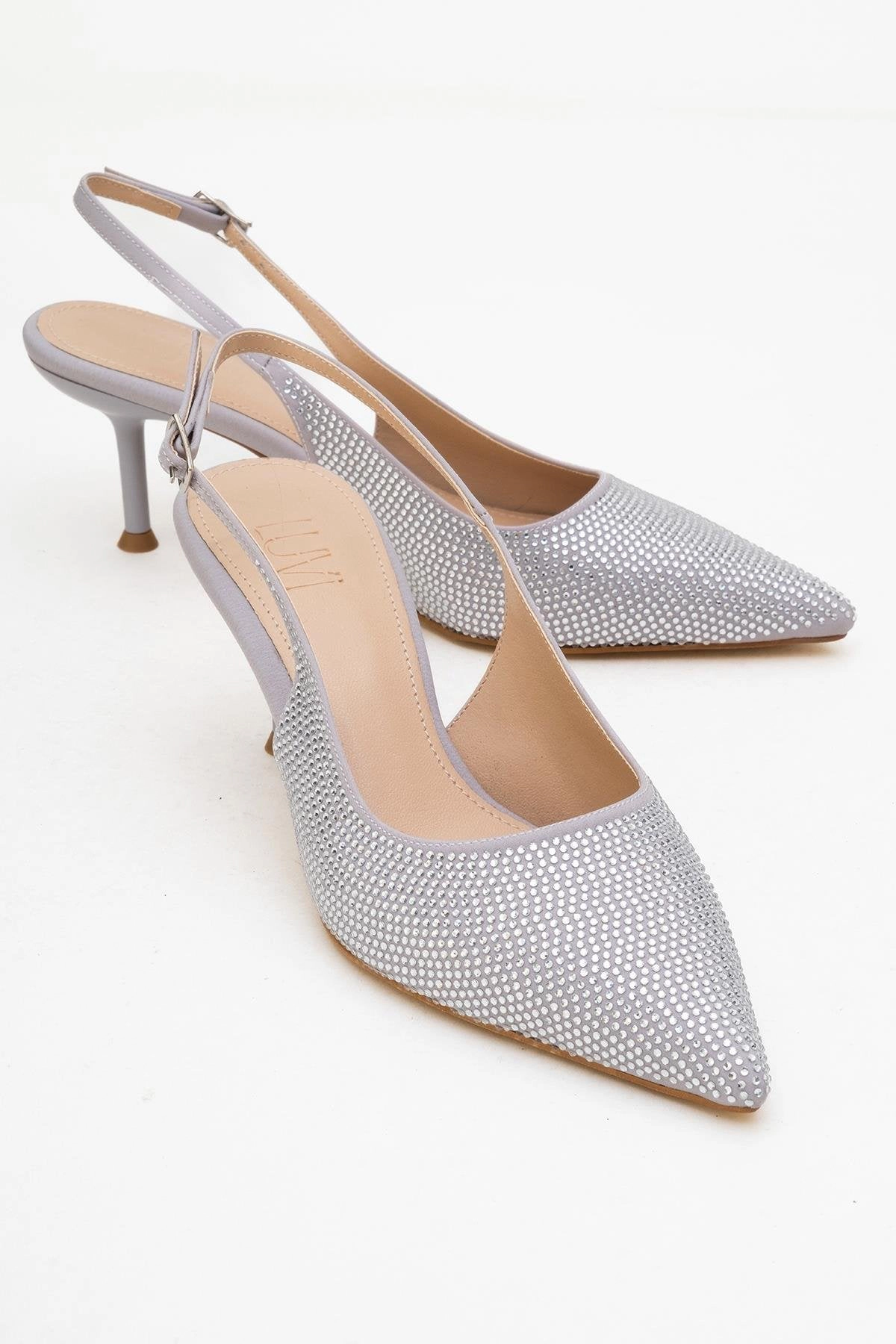 Prologue Shoes Womens Novs Slingback Pointed Toe Pump