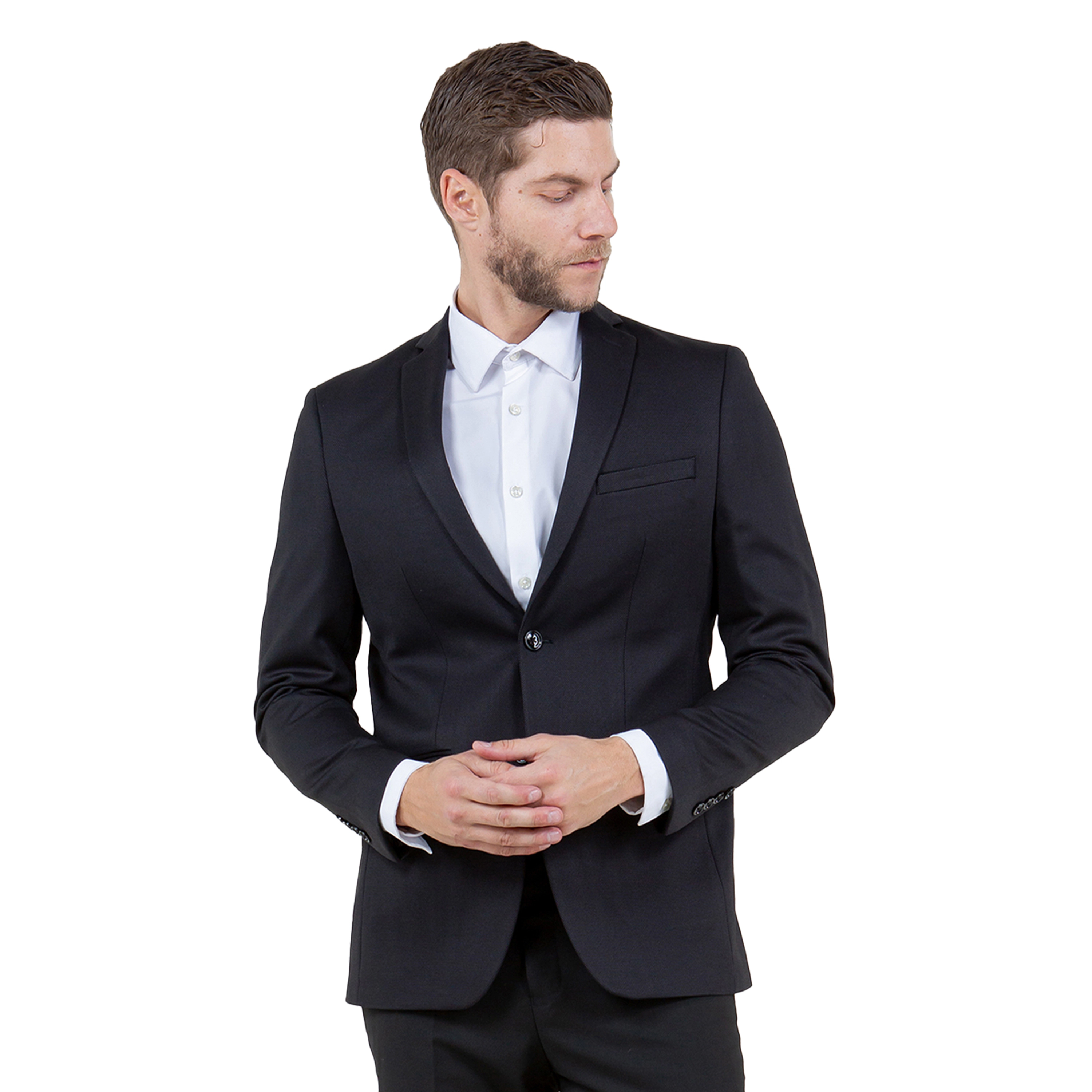 Zegarie Mens Knit Separtes Jacket Only, Notch Lapel