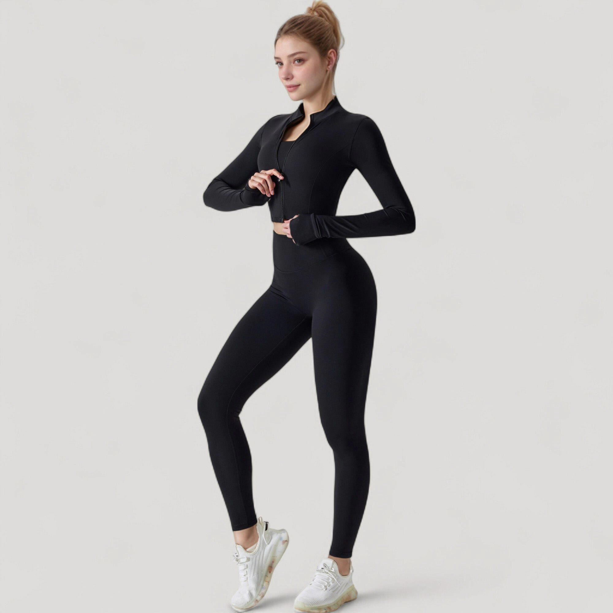 Anna-Kaci Womens High Waist Seamless Compression Leggings