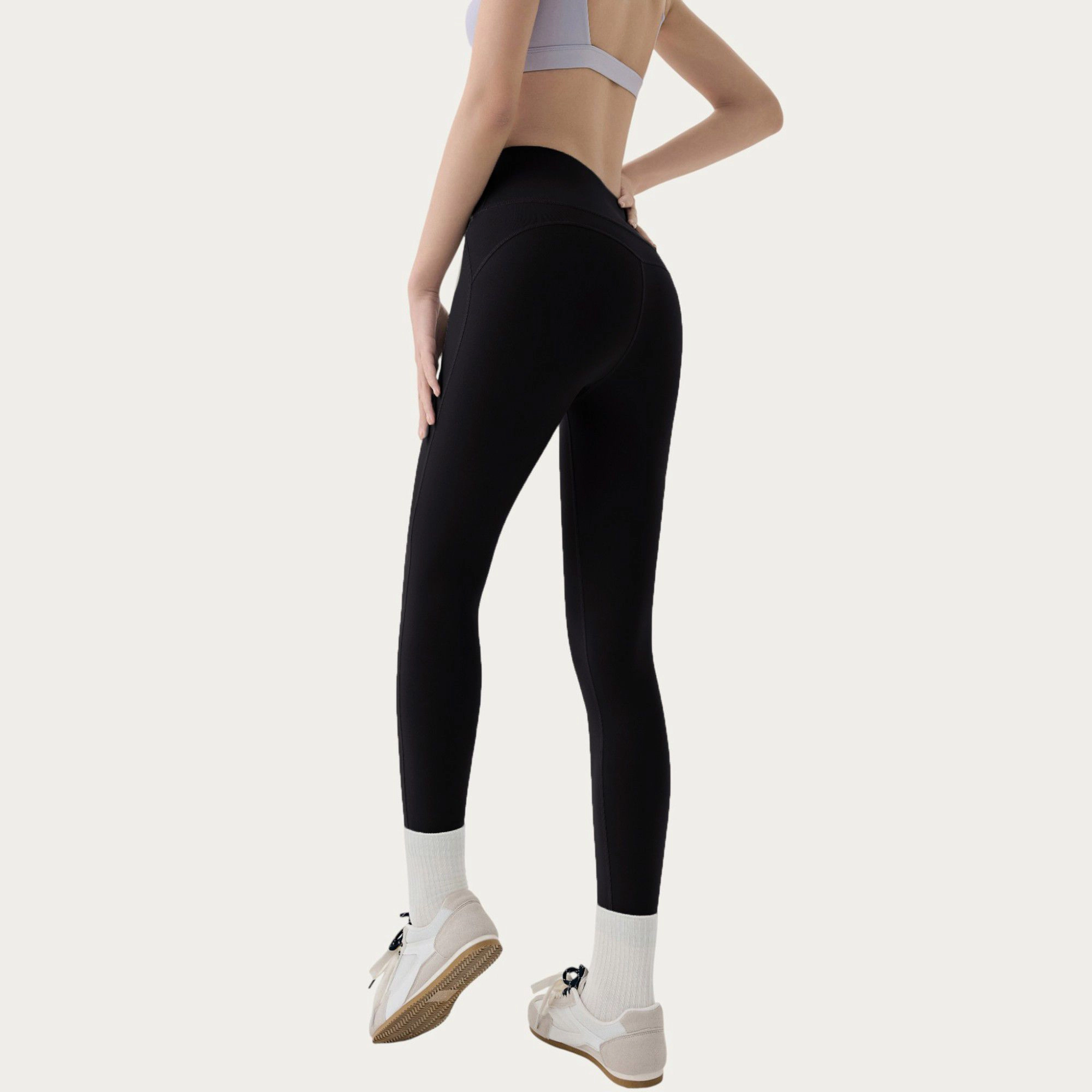 Anna-Kaci Active Women's High Waist Leggings with Smooth Stretch Fabric Supportive Contoured Fit