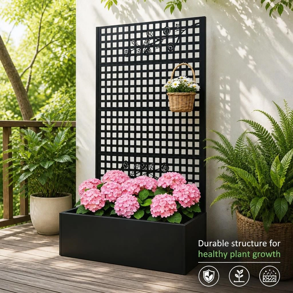 WOW PIONEER Tall Vertical Multi-Tier Plant Stand for Flowers Herbs Succulents Patio Garden