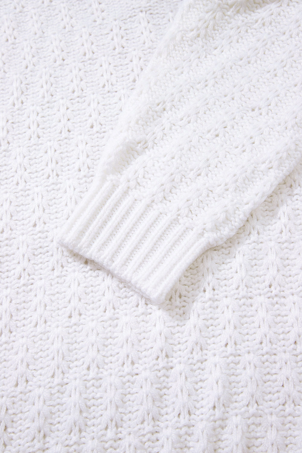 Threaded Pear Women's Emma Ribbed Edge Loose Sweater