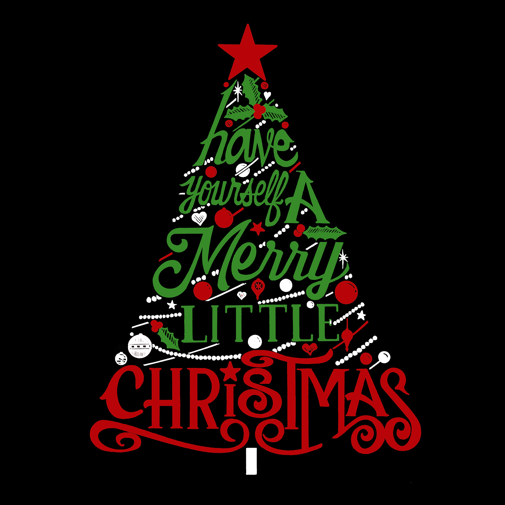 LA Pop Art Have Yourself A Merry Little Christmas