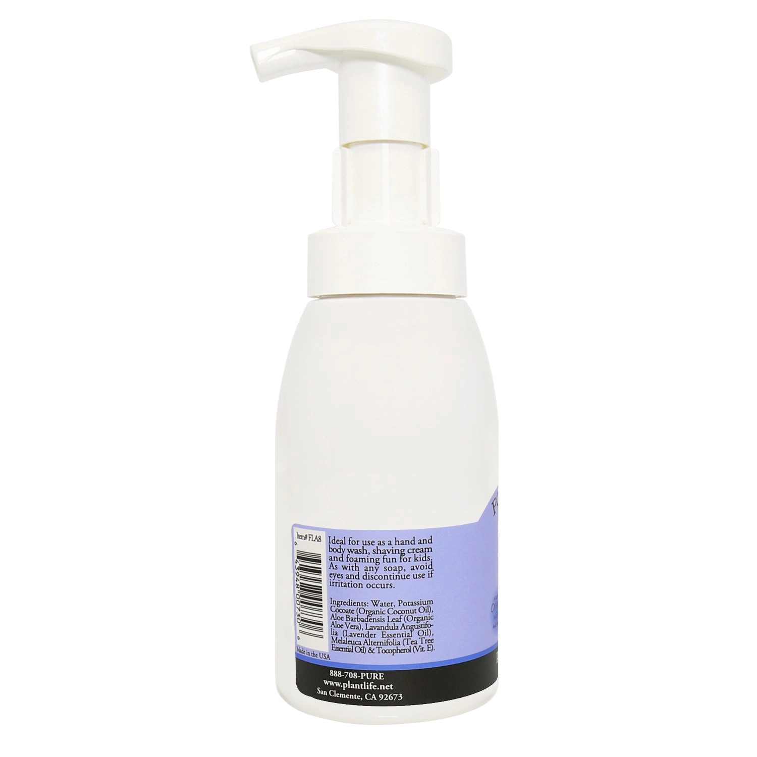 Plantlife Lavender Hand & Body Foam Soap