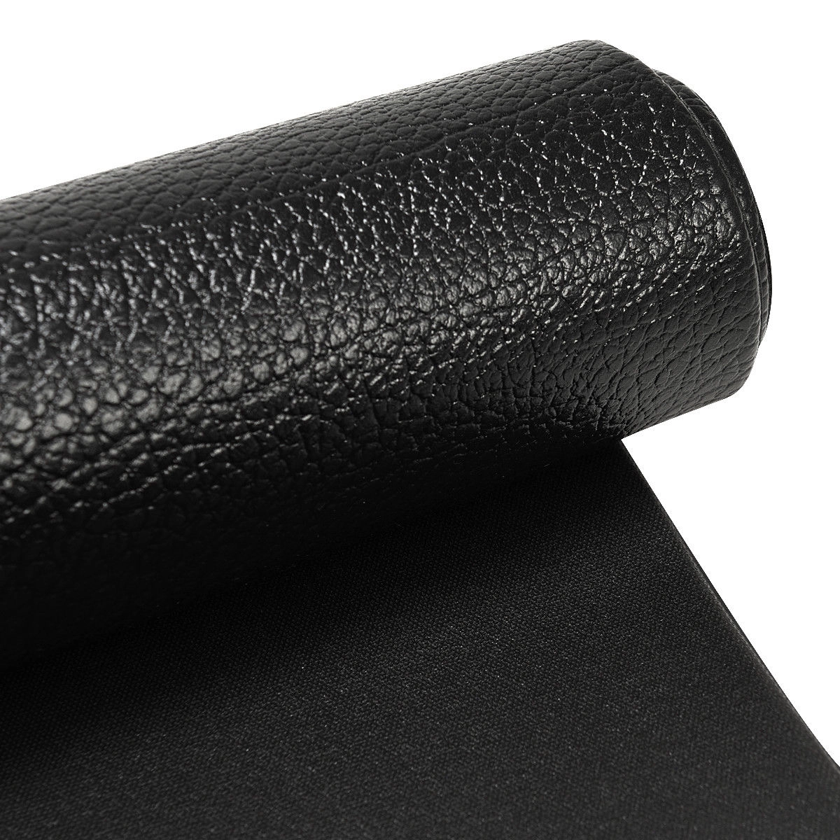SUGIFT High-Density PVC Equipment Mat for Home and Gym Use Black