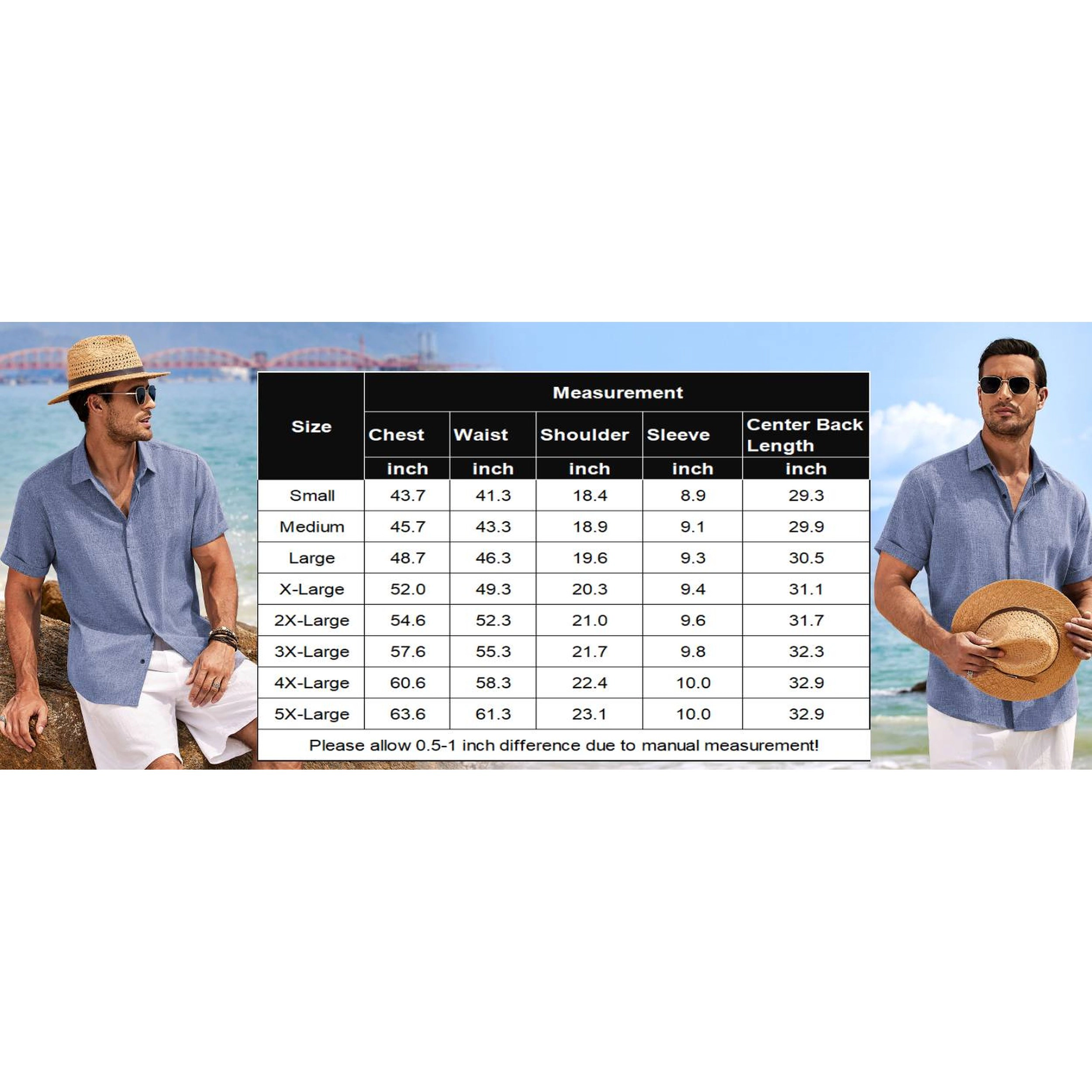 COOFANDY Mens Tropical Print Short Sleeve Shirt Casual Button Down Lapel Collar Tops