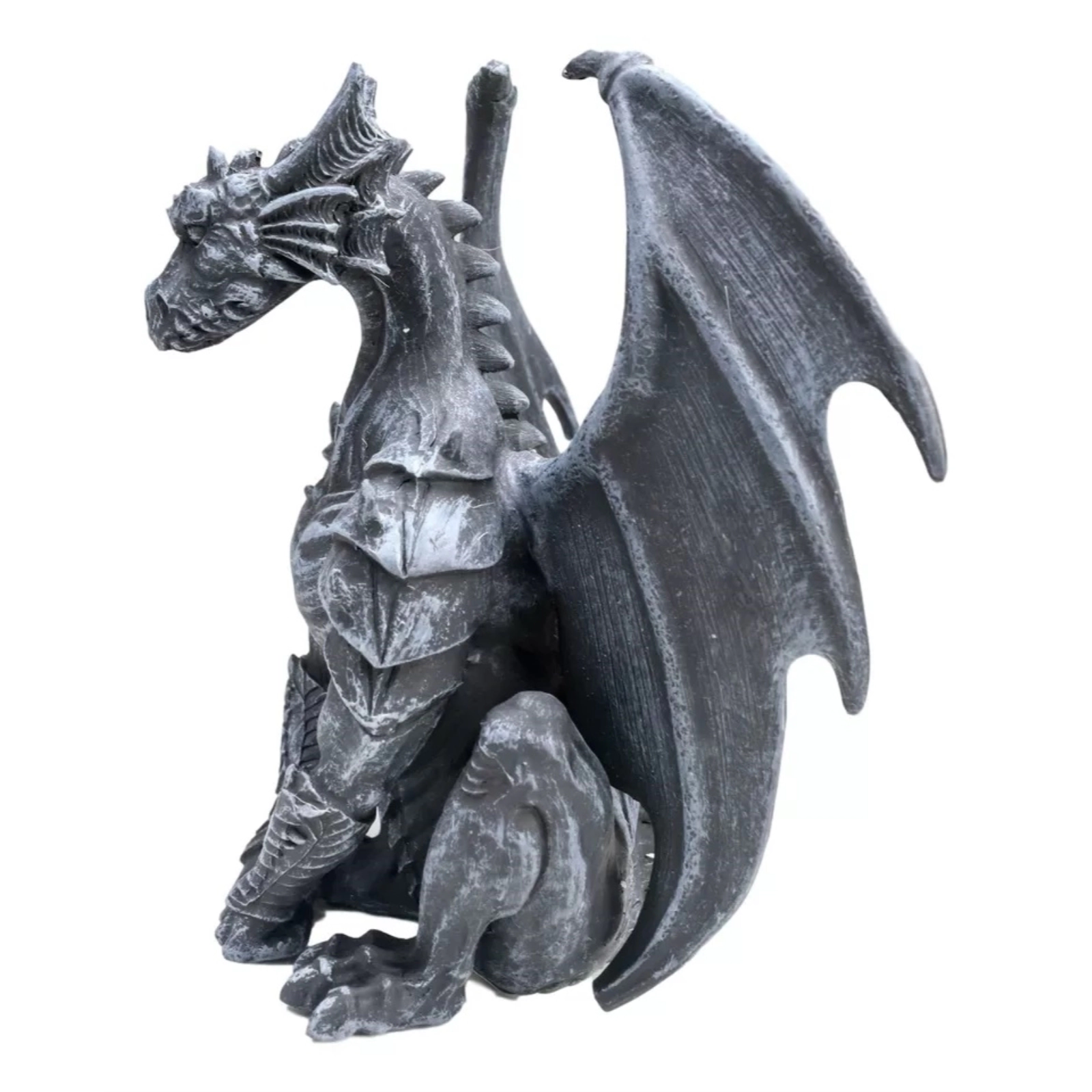 Pacific Giftware Gothic Sitting Guardian Gargoyle with Wings Resin Statue Figurine 6.25 inch
