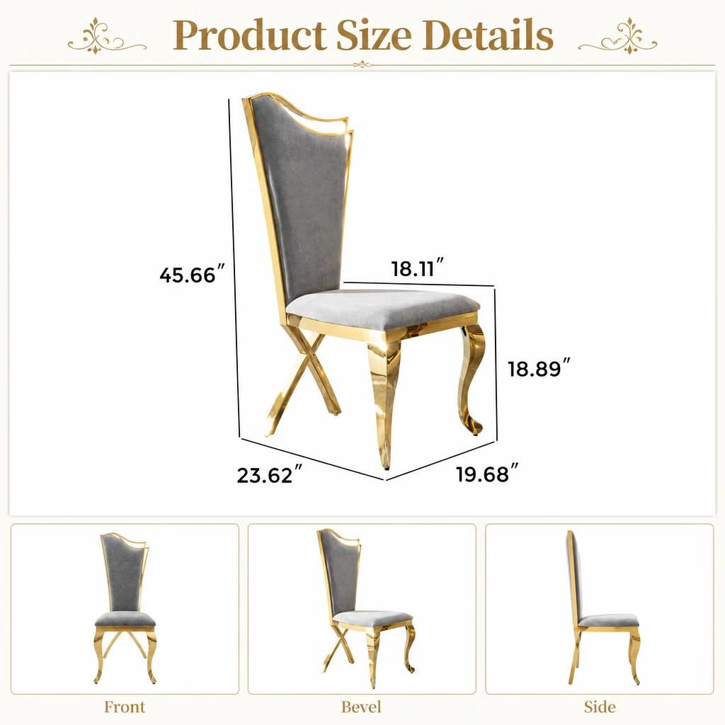 GOODSILO Modern Comfortable Dining Side Chair