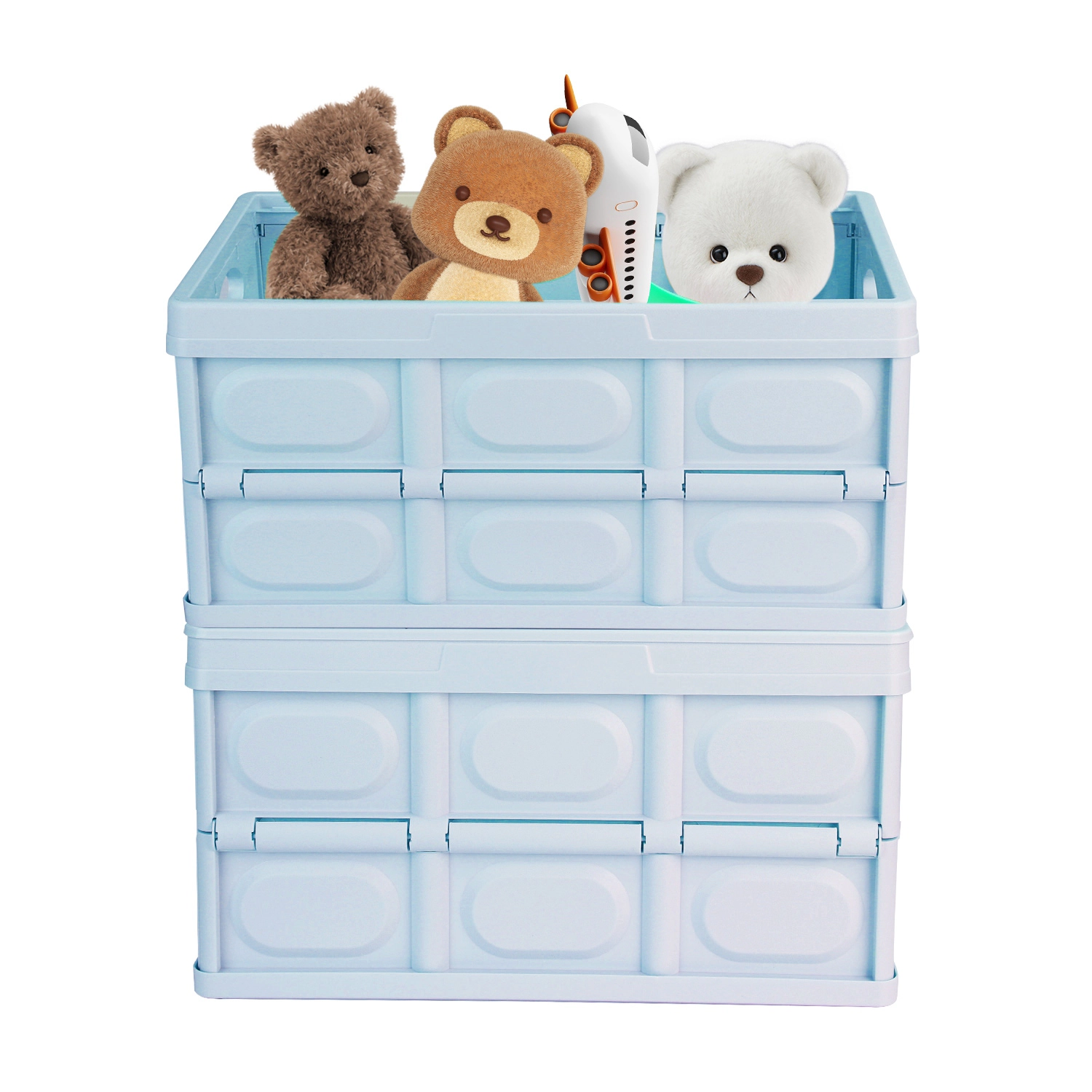 GBruno 2-Pc Collapsible Storage Bins With Lids