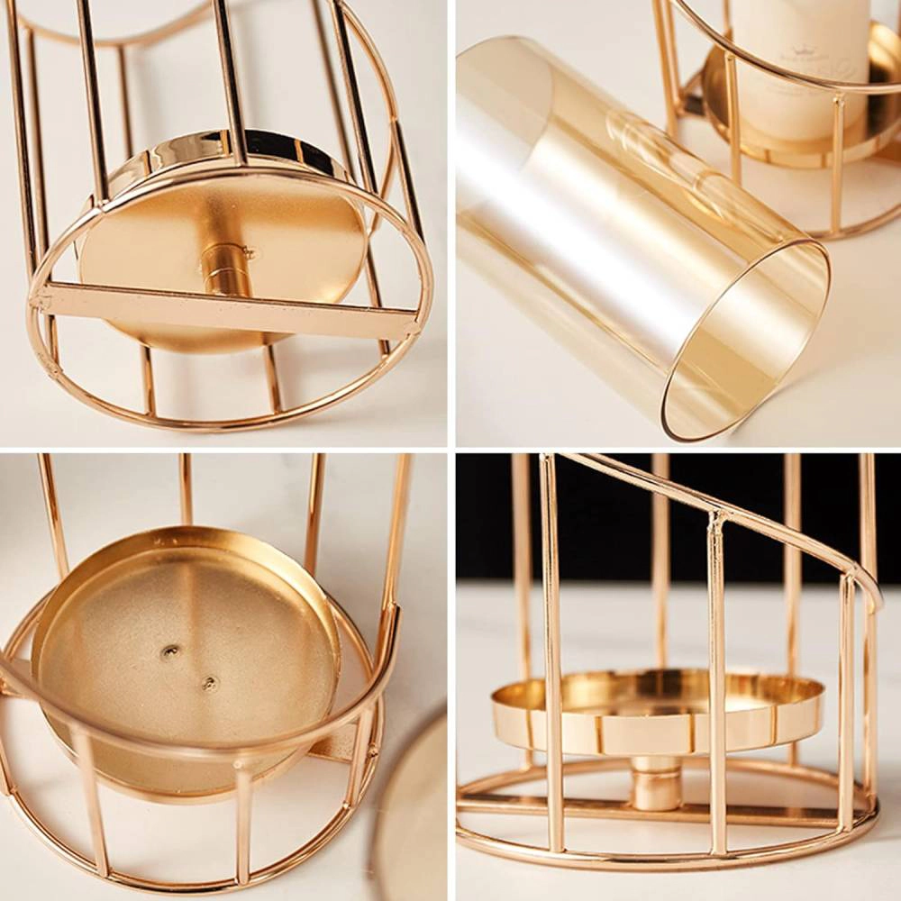 Arcana Aramun Set of 2 Wire Candle Holder