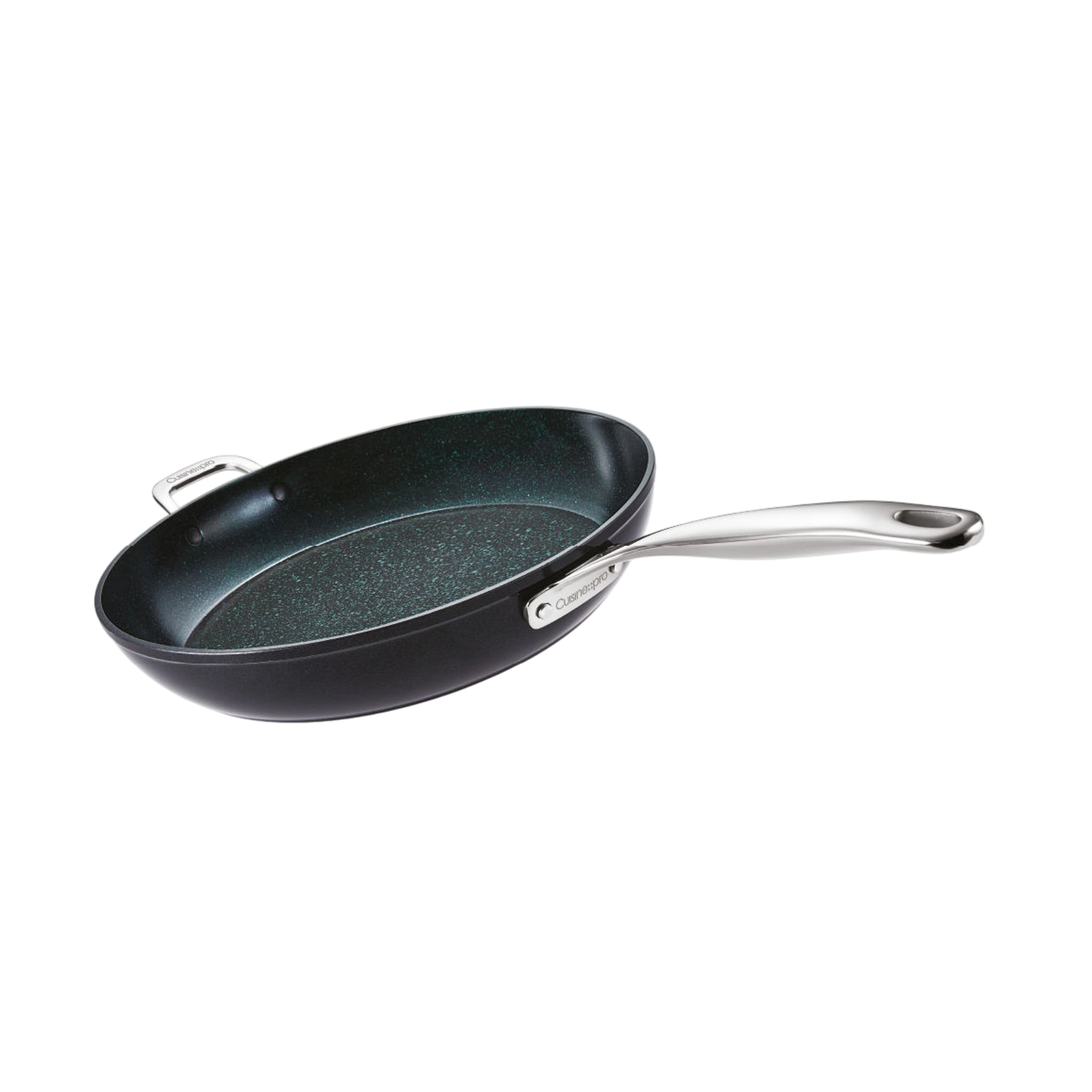 Cuisine::pro® GREEN STONE™ 12.5" Frypan With Helper Handle