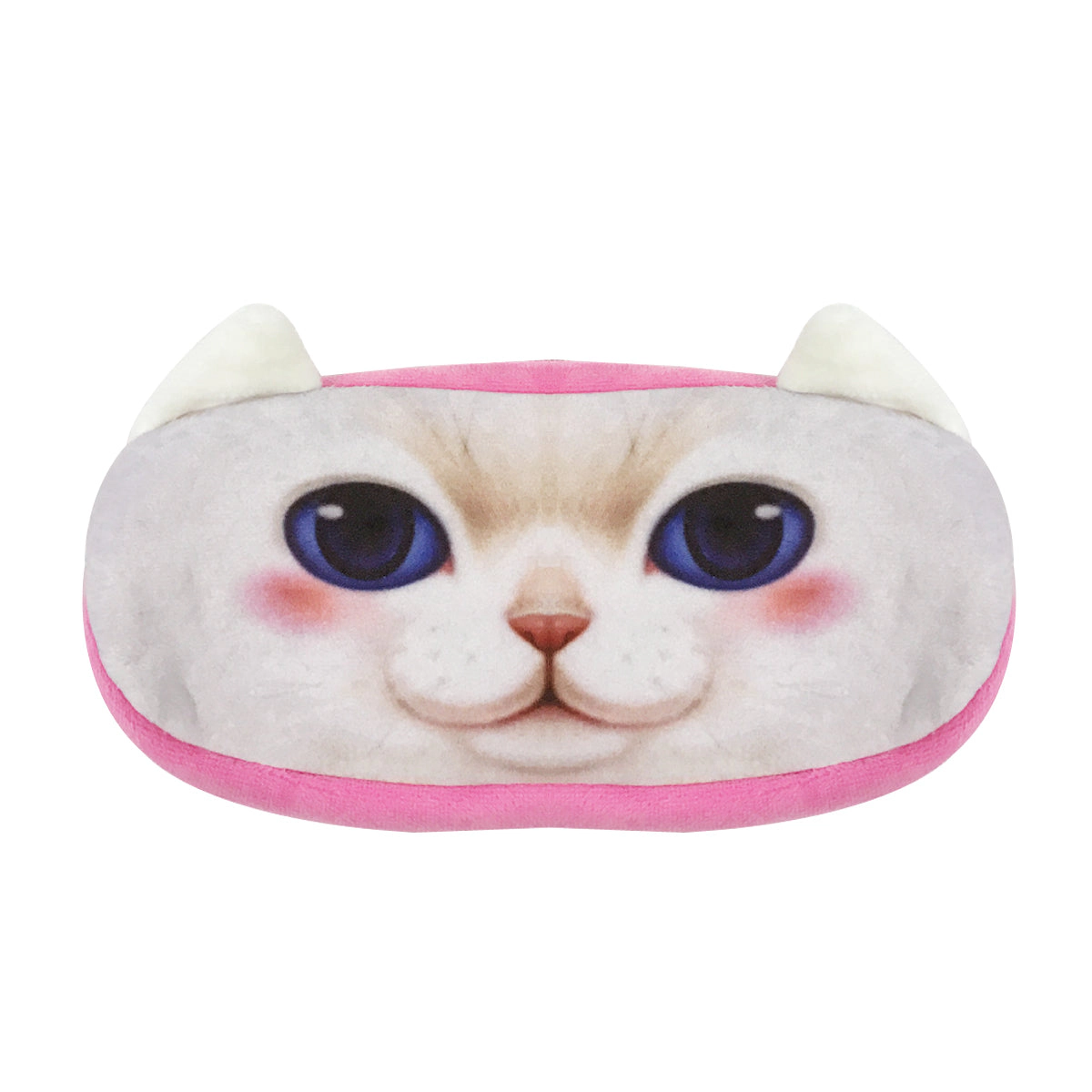 Wrapables 3D Animal Cats & Dogs Pencil Pouch, Black & White, White