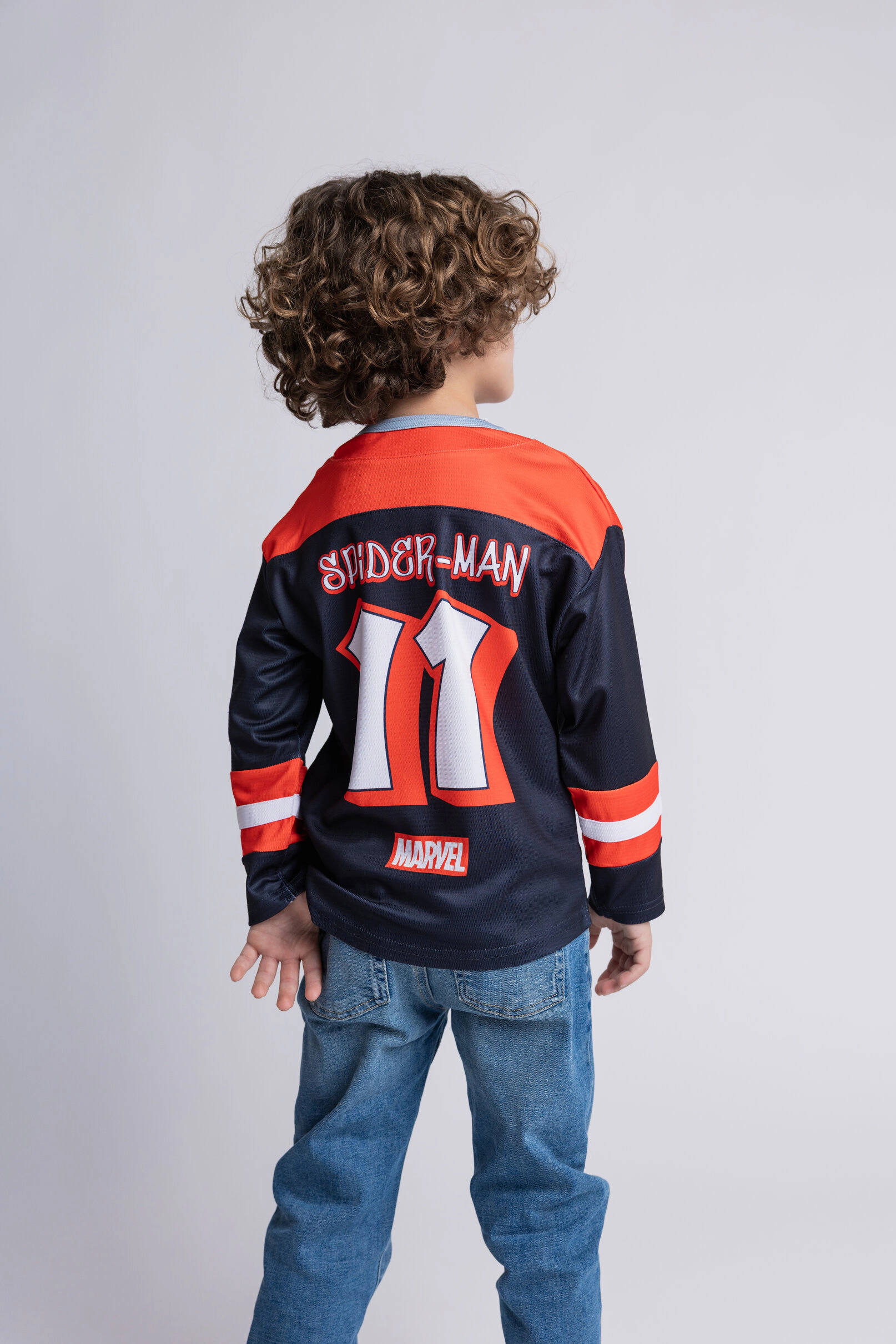 Marvel Spider-Man Matching Family Athletic Hockey Jersey