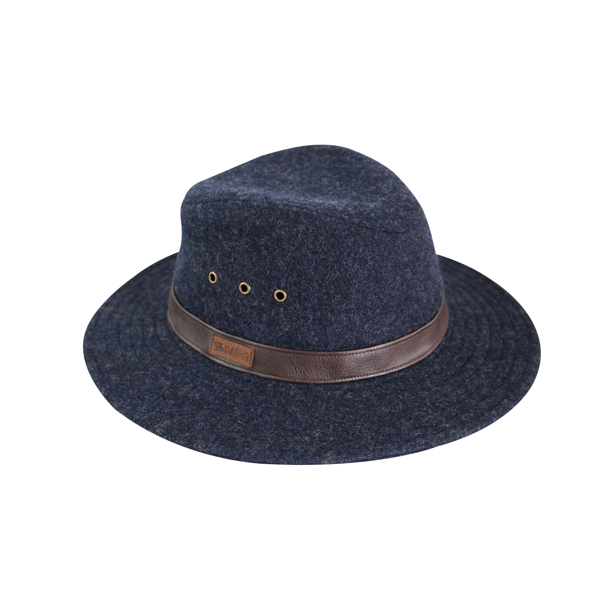 Kanut Sports Hugh Wool Brimmed Hat - Navy Heather