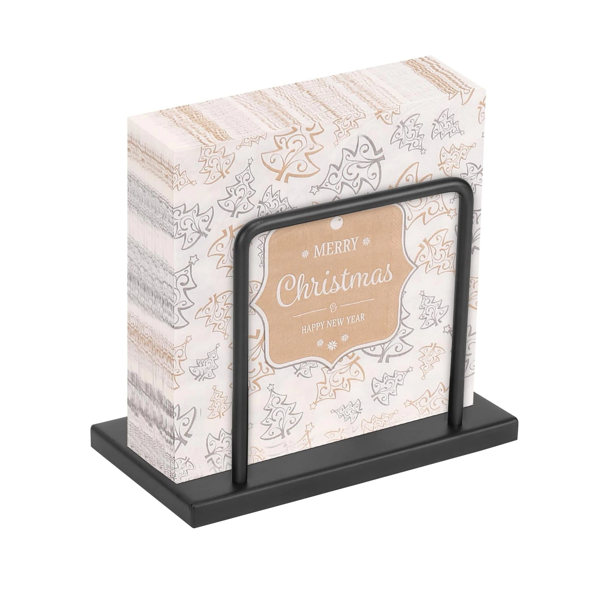 Stock Preferred Modern Metal Napkin Holder Freestanding Tissue Dispenser for Kitchen Table