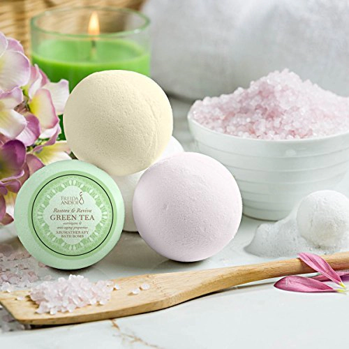 Freida and Joe Men and Women 6 Different Calming Bath Bombs
