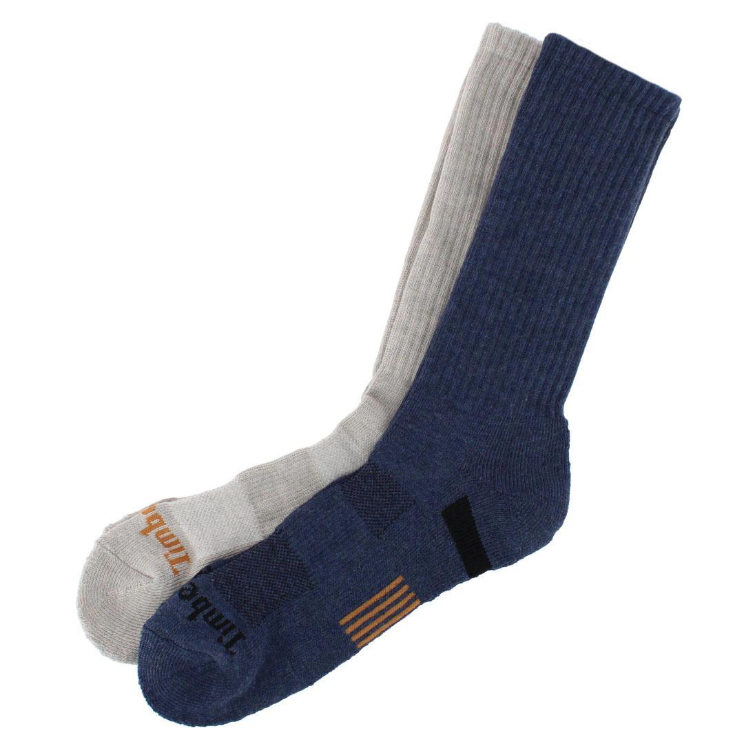 Timberland Women's Comfort Performance Crew Socks (2 Pack)