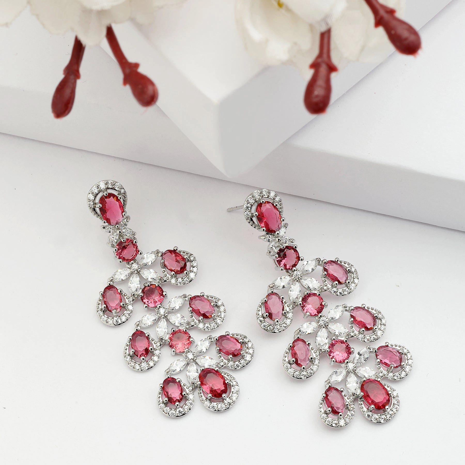 AGP PARIS Womens Diva Antique Drop Earrings