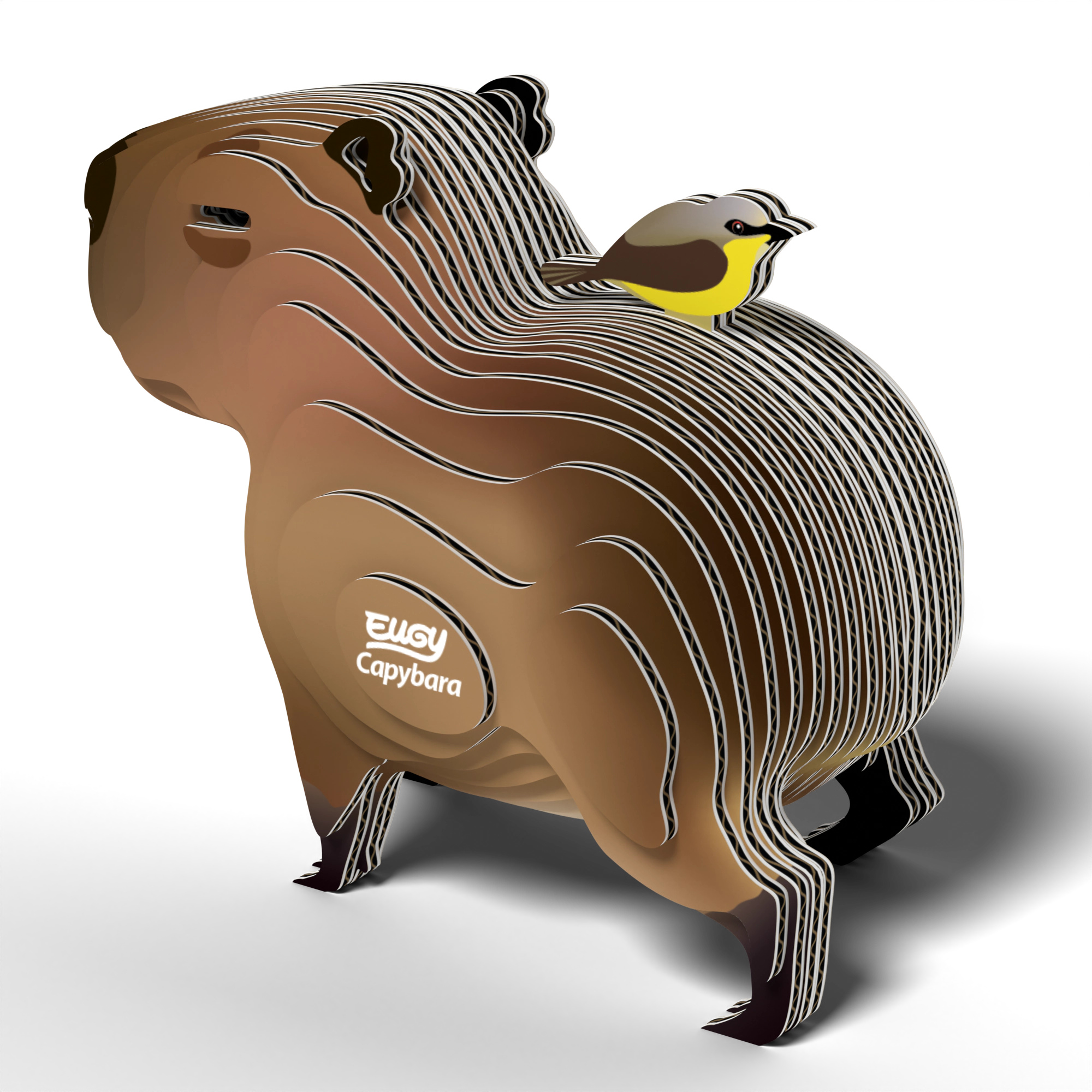 EUGY Capybara 3D Puzzle - contains 27 puzzle pieces
