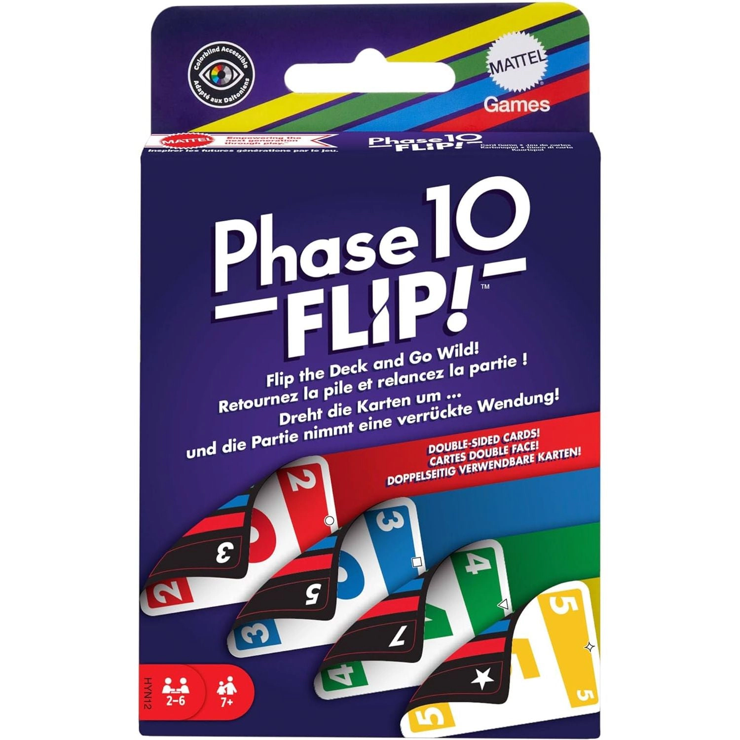 Mattel Phase 10 Flip Card Game