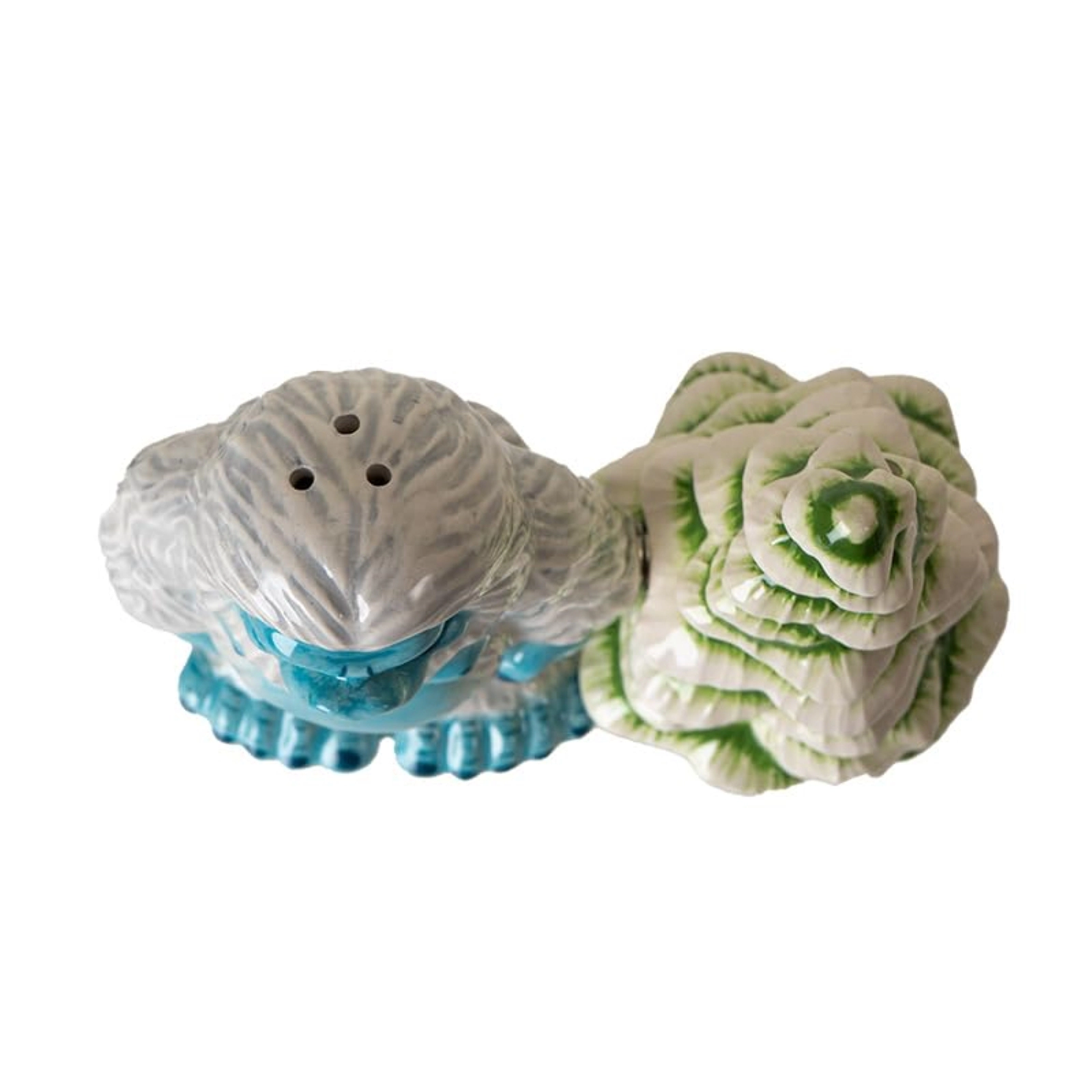 Pacific Giftware Yeti With White Pine Tree Ceramic Magnetic Salt and Pepper Shaker Set