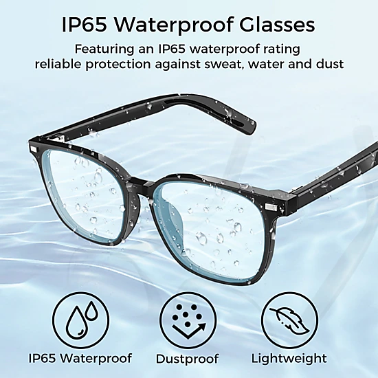 Alpha Digital Magnet Multi-Lens, Bluetooth Audio/Mic, IP65, 5Hr - Smart Glasses