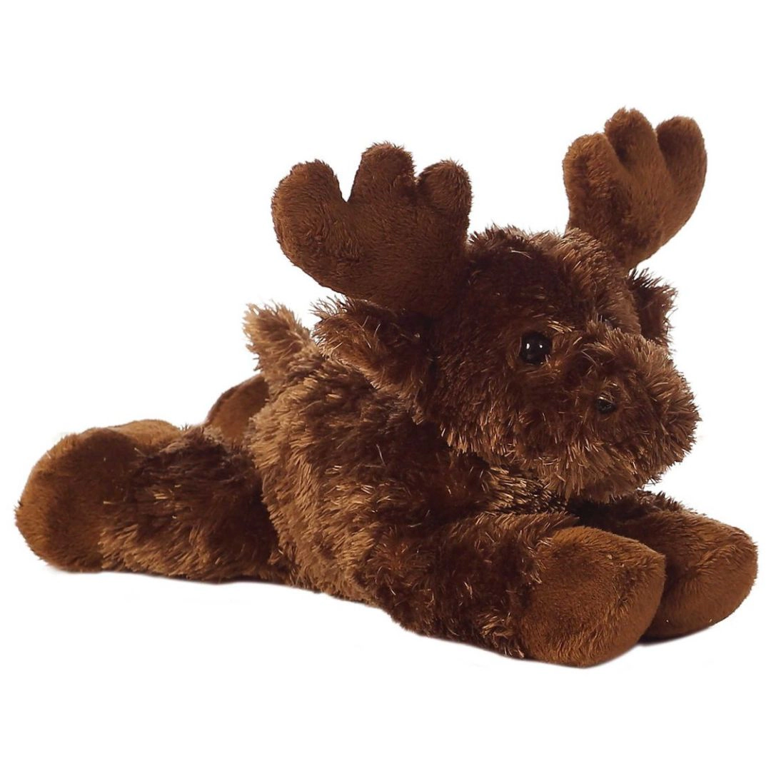 Aurora Mini Flopsie Maxamoose Moose 8-Inch Stuffed Animal Plush