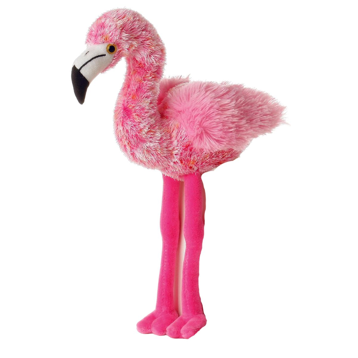 Aurora Mini Flopsie Flavia the Flamingo 8-Inch Animal Plush