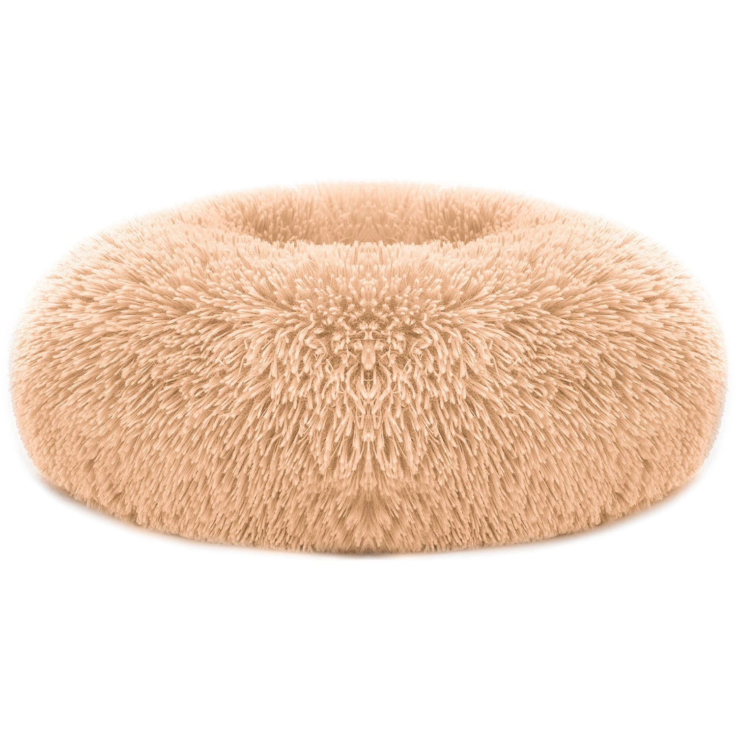GBruno Plush Fleece Pet Bed With Supportive Rim
