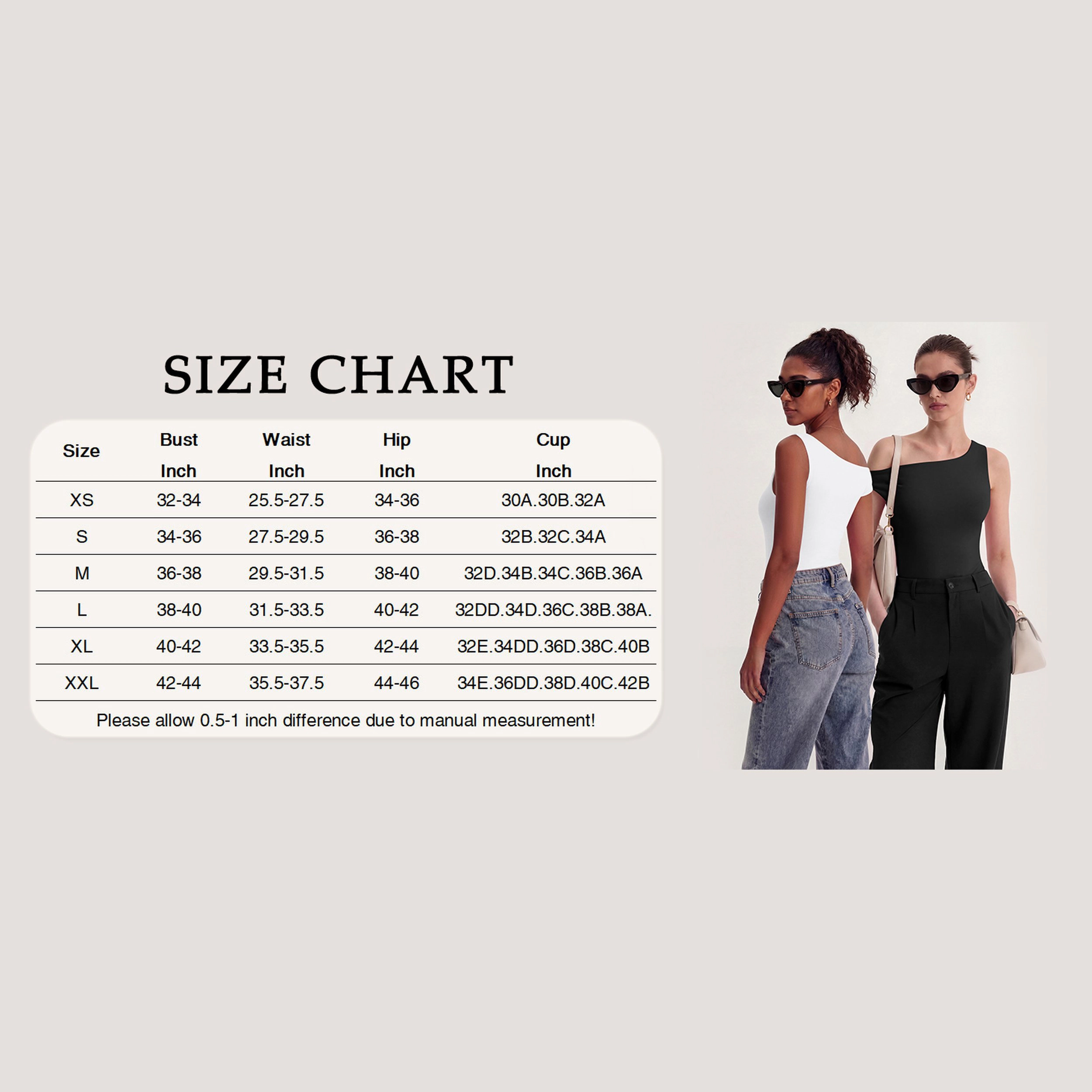 Avidlove Women's Asymmetric Off Shoulder Double Lined Thong Snap Closure Bodysuit