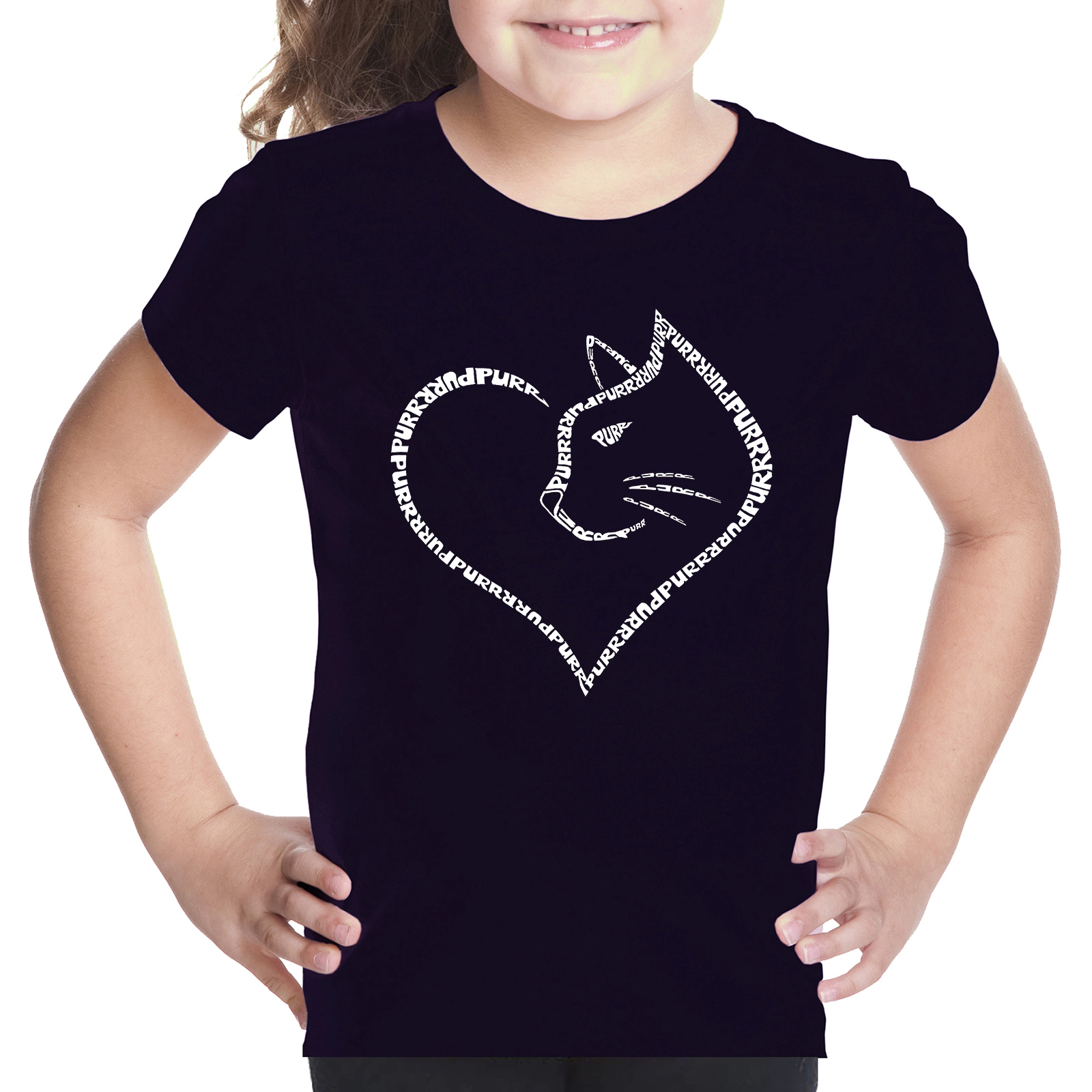 LA Pop Art Girls Word T-Shirt