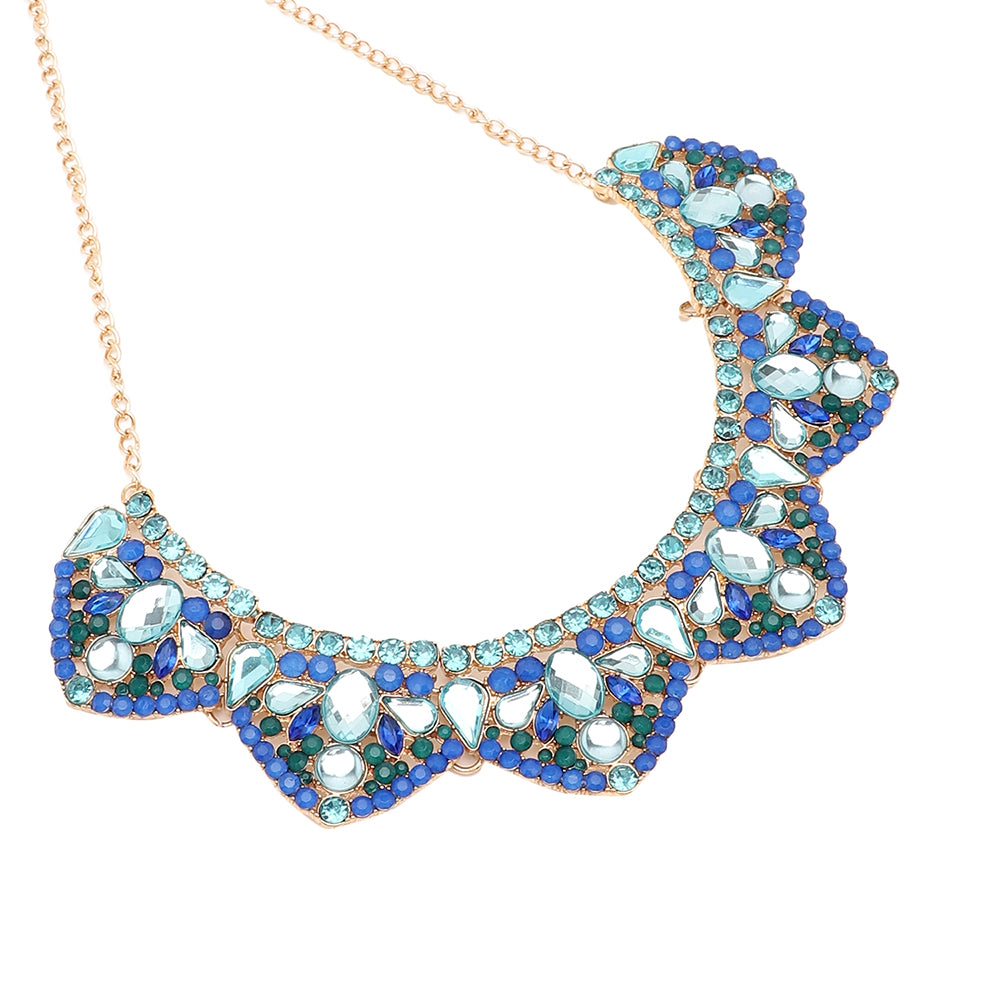 SOHI Women's Madre Statement Necklace