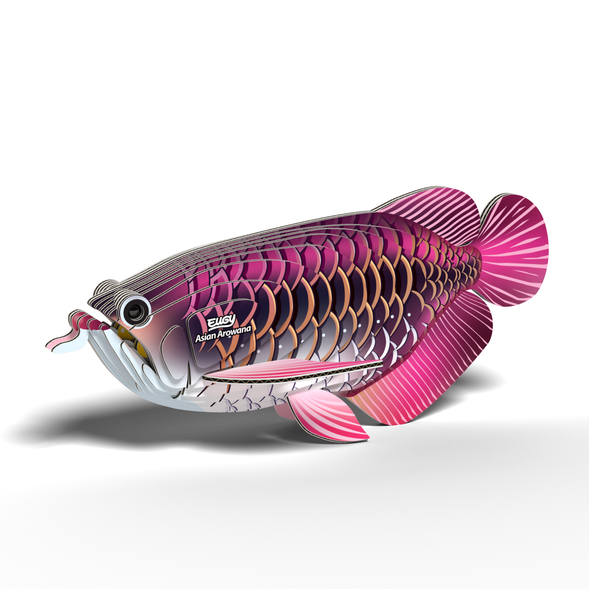 EUGY Asian Arowana 3D Puzzle - contains 24 puzzle pieces