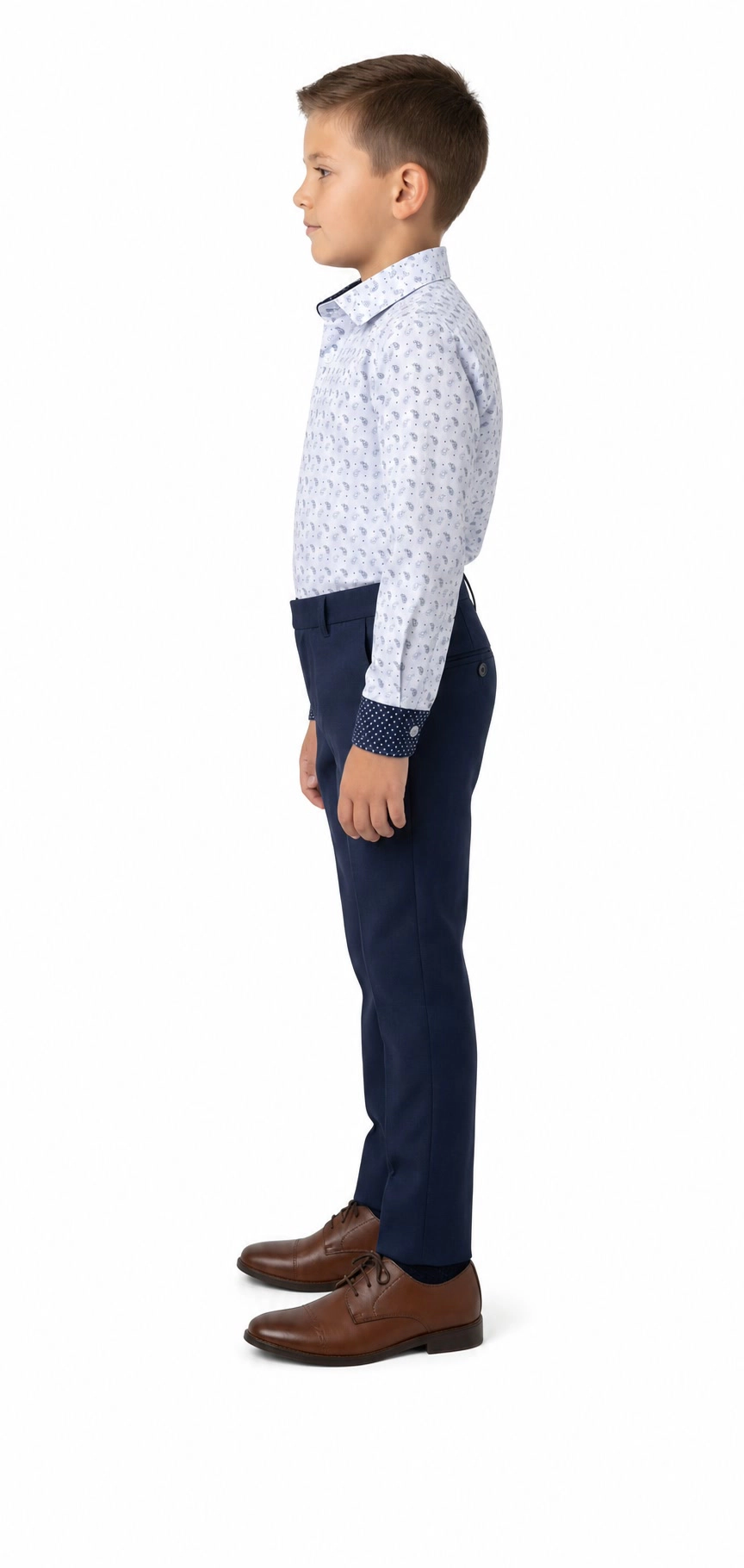 Elie Balleh Boys Slim Fit Button-Down Shirt