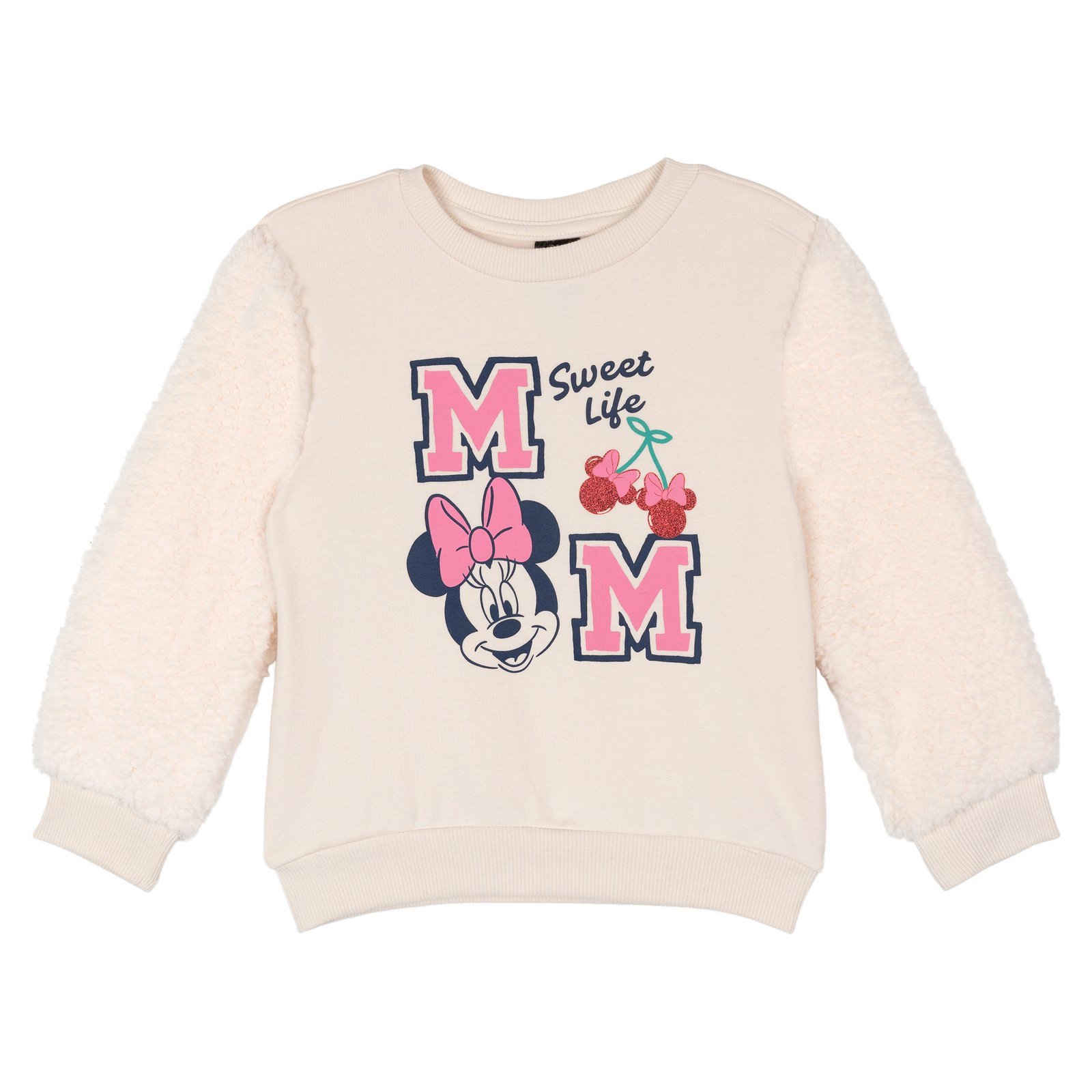 Disney Girls' 2-Piece Fleece Sweatshirt and Leggings Set