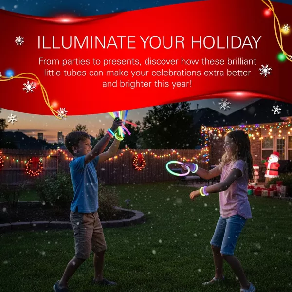 Sperric 100Pcs Glow Sticks Bulk 8" Glow Stick Bracelets for Kids, Glow in the Dark Party Favors Halloween Party Supplies