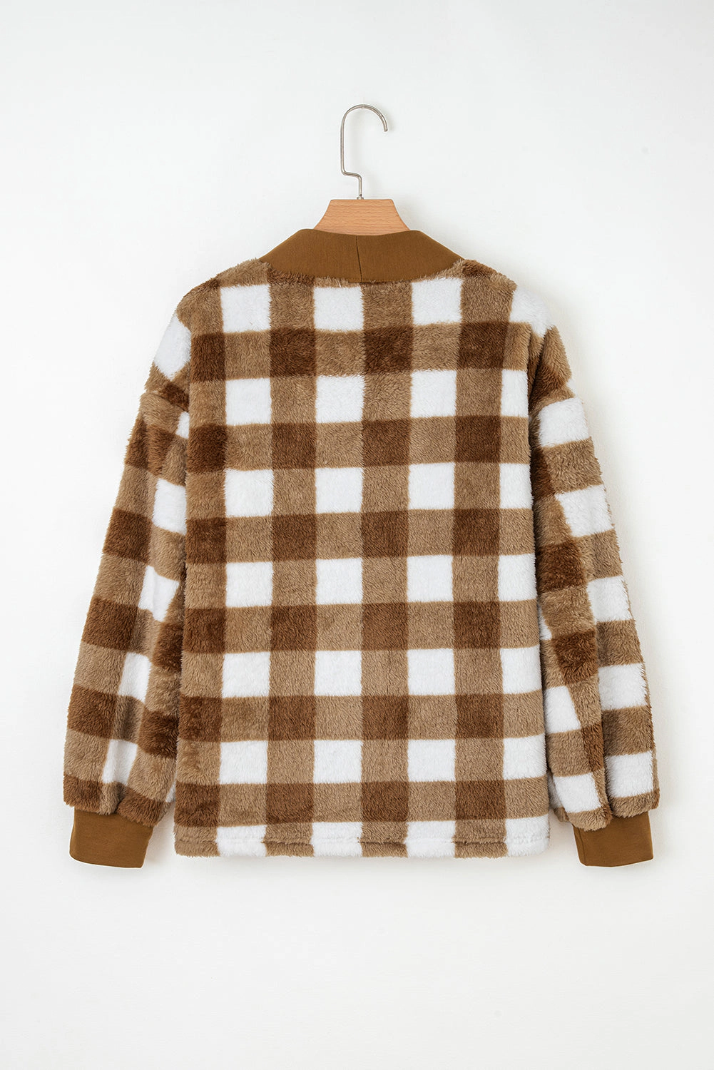 Threaded Pear Amora Sherpa Loose Knit Cardigan