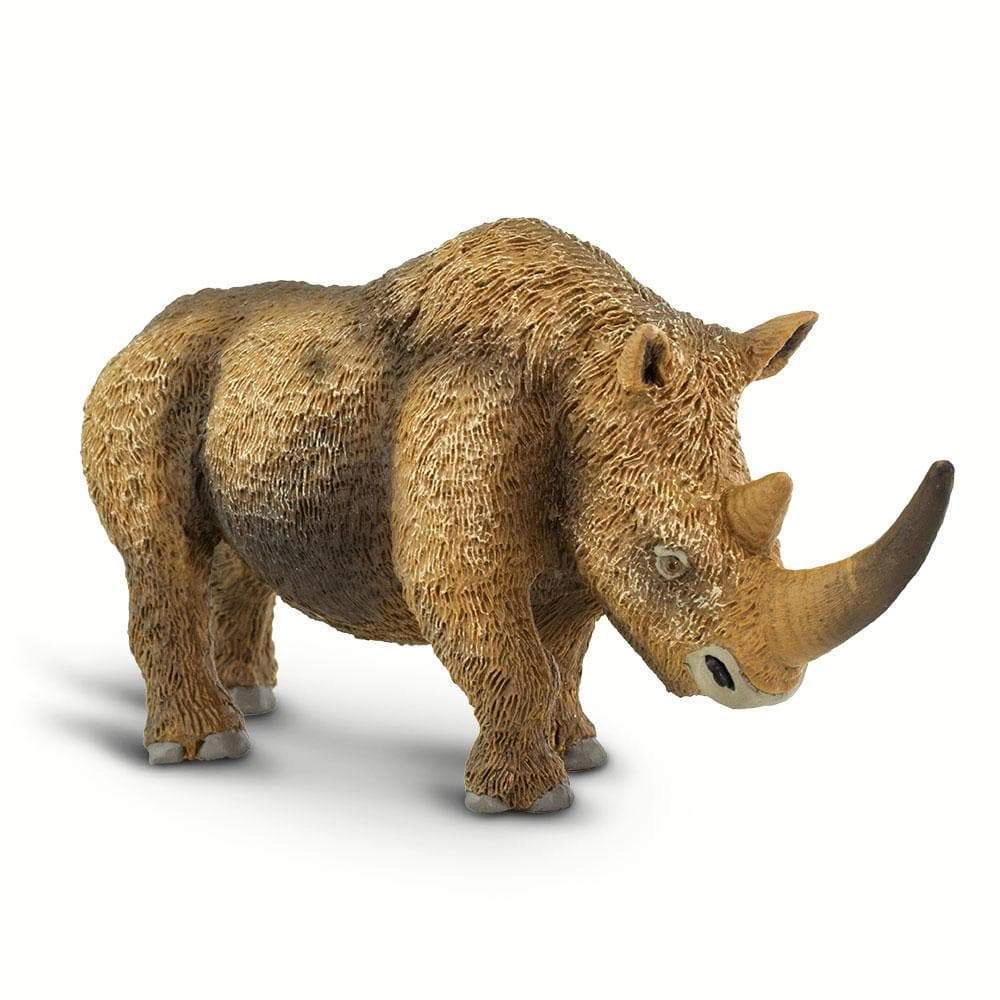 Safari Ltd. - Woolly Rhino Kids Prehistoric/Dinosaur Toy Figure