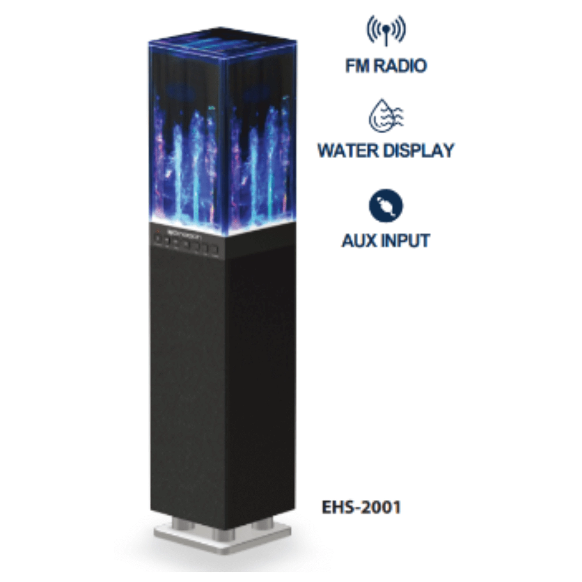 Emerson Dancing Water Light Tower Bluetooth Speaker