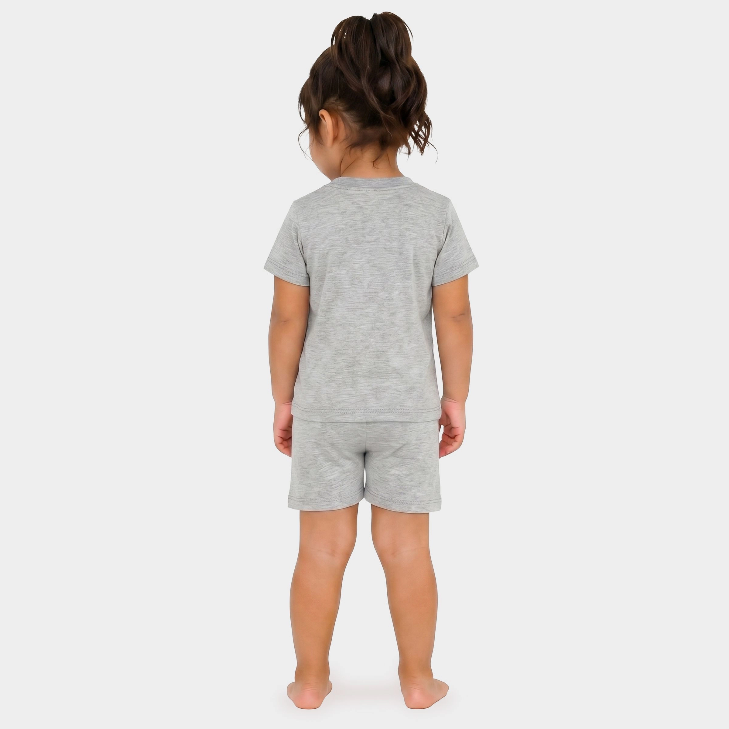 The Juniper Shop - Toddler Crew Shorts Set Wild Thang Cheetah