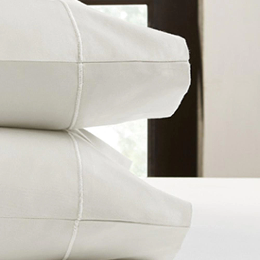 Perthshire Platinum Concepts 1000 Thread Count Solid Sateen Sheet 4 Piece Set Queen Ivory