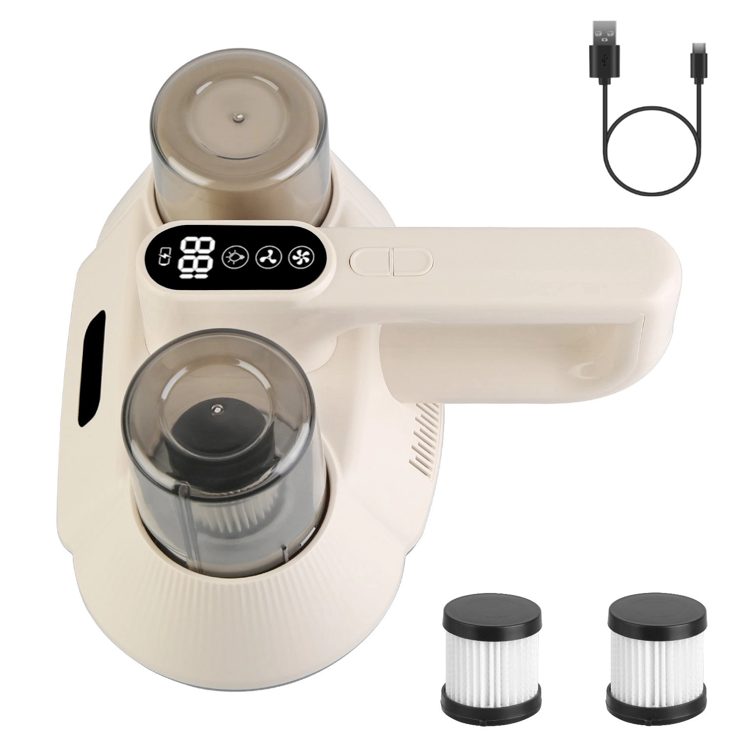 NEW Home Unisex Cordless UV-C Bed Vacuum Cleaner