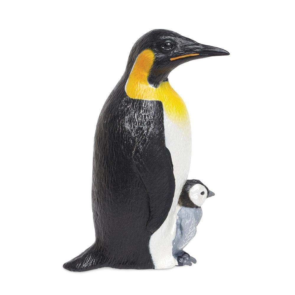Safari Ltd. - Emperor Penguin with Baby Kids Toy Figure