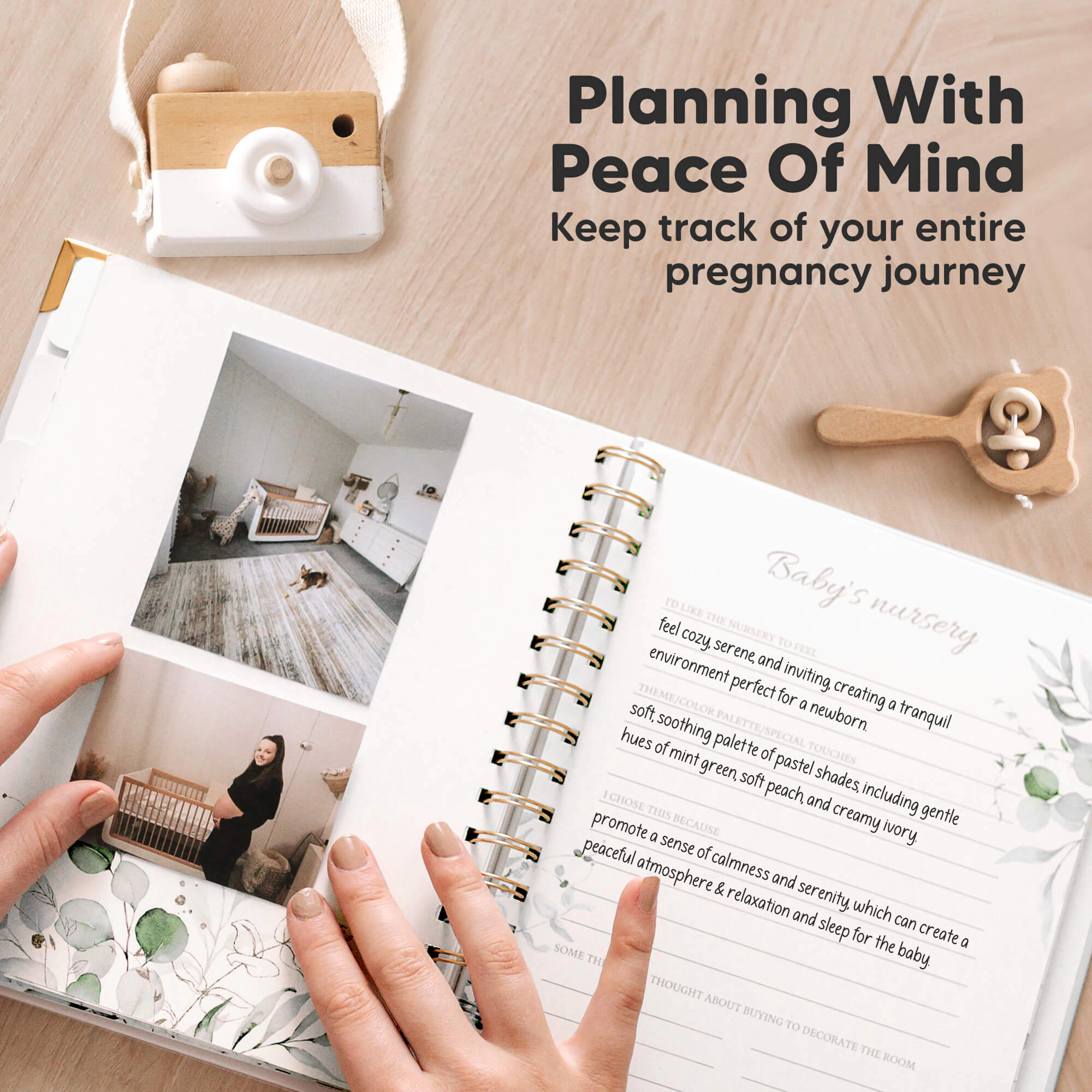 KeaBabies Inspire Pregnancy Journal