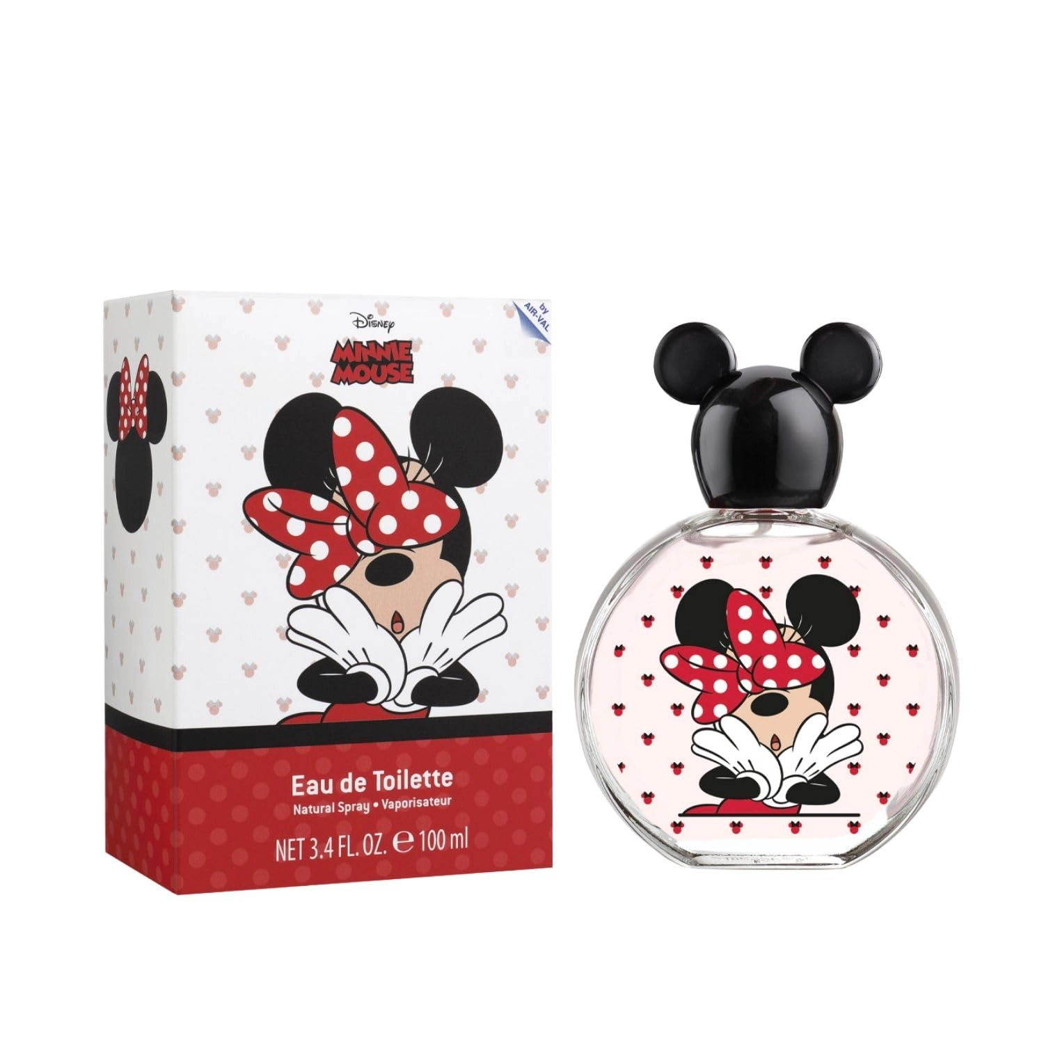 Disney Minnie Mouse Eau de Toilette Spray for Girls - Floral Fruity 3.4 fl oz (100 ml)