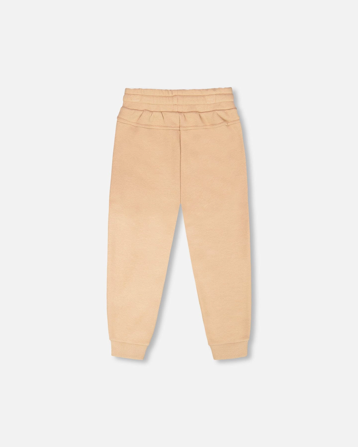Deux par Deux Boys French Terry Cross Seam Drawstring Waist Sweatpants